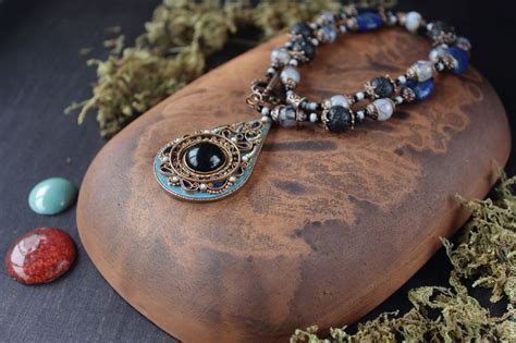 Кулон-подвеска в бохо стиле Тибетский ветер | Beaded bracelets, Boho ...