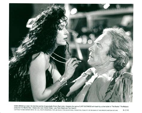 Sonia Braga And Clint Eastwood