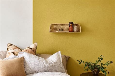 Living Room Mustard Yellow Walls | Baci Living Room