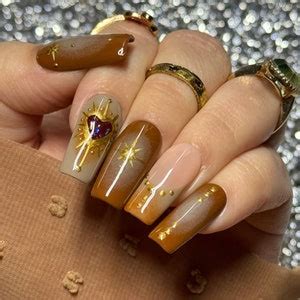 Enchantress | Ethereal Press on Nails | Aura Nails | Witchy Nails ...