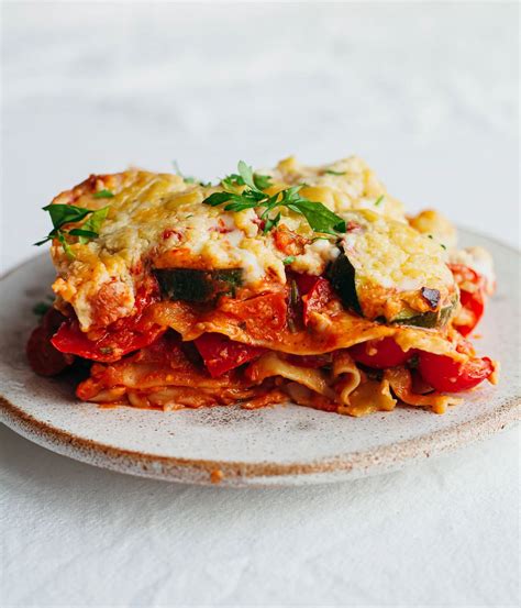 Roasted Vegetable Lasagne | Elmlea