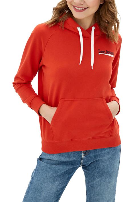 Женская толстовка Lee L53MBRNH | PlanetJeans.ru