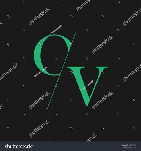 Ov Logo Stock Vector (Royalty Free) 630181289 | Shutterstock