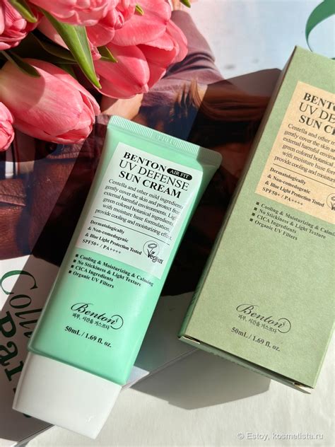Мой санскрин этой весны - супер лёгкий Benton UV Defense Sun Cream SPF ...