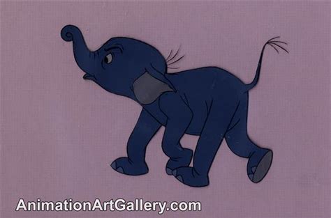 Disneyland Cel Set-up of Goliath the Elephant from Goliath II