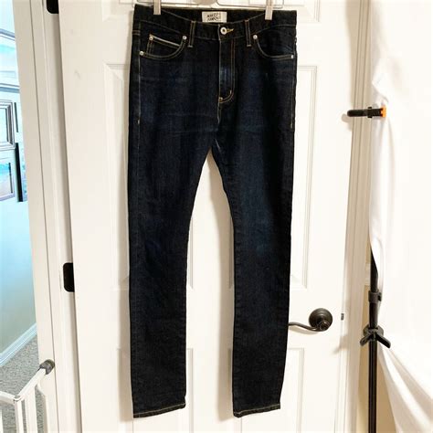 Naked & Famous Stacked Guy Deep Indigo Stretch Selved… - Gem