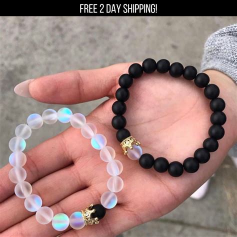 Forever Bracelets Crown couple bracelets 65% off + Free 2 day shipping ...