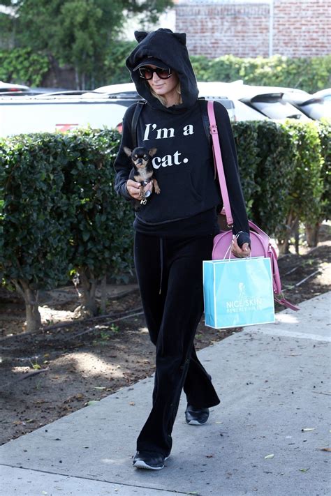 PARIS HILTON at Heather Nicole Skincare in Beverly Hills 04/10/2018