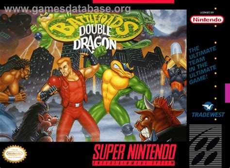 Battletoads & Double Dragon: The Ultimate Team - Nintendo SNES ...