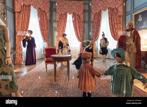 Interior image of the fairytale castle at Rigny Usse in the Loire ...