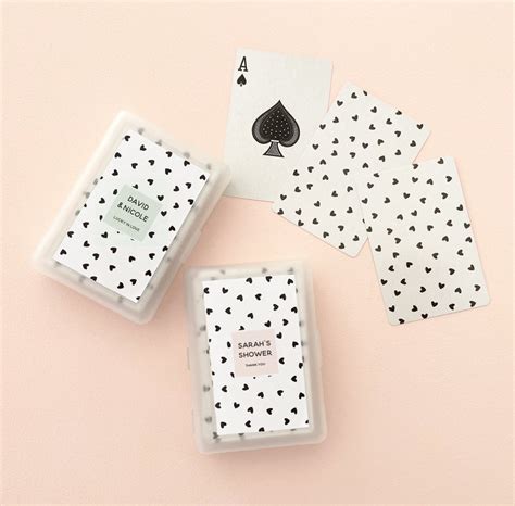 Personalized Playing Cards Wedding Favors Unique Bridal Shower - Etsy