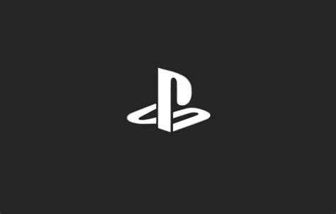 Обои Серый, Фон, Логотип, Playstation, Sony Playstation, Консоль ...