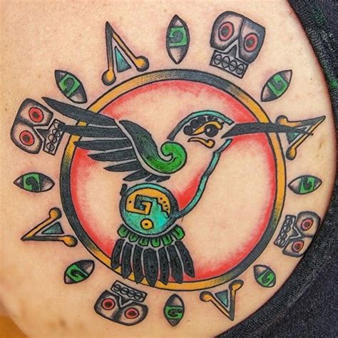 Huitzilopochtli tattoo in 2023 | Aztec warrior, Tattoos, Aztec
