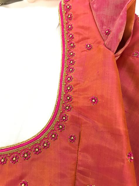 New Blouse Designs Double Hand 1