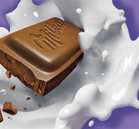 Key visual. Milka. :: Behance