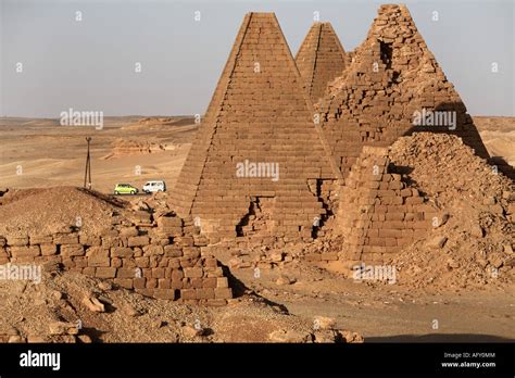 Pyramids at Jebel Barkal, Sudan Stock Photo - Alamy