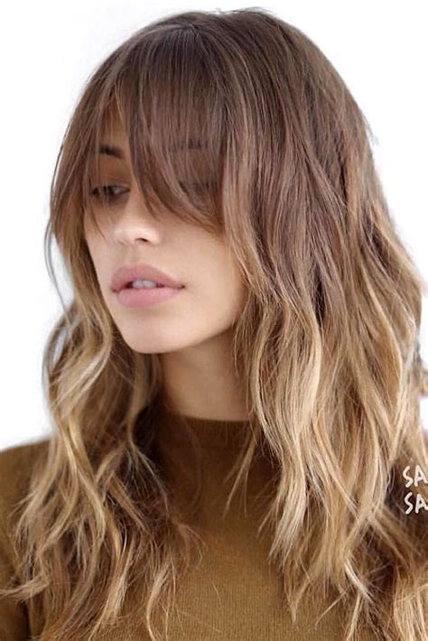 Long Hair with Bangs Styling Ideas | LoveHairStyles.com