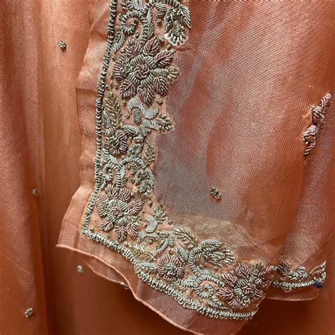 Vintage Copper Lehenga Set