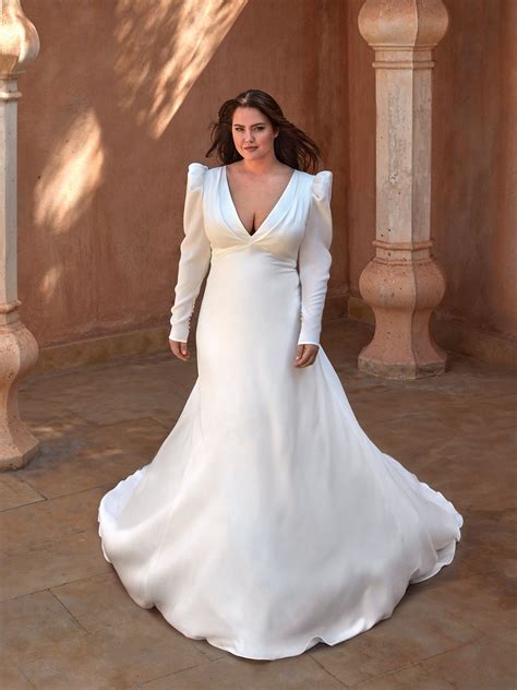 Hecho De Vestidos De Honor Tallas Grandes