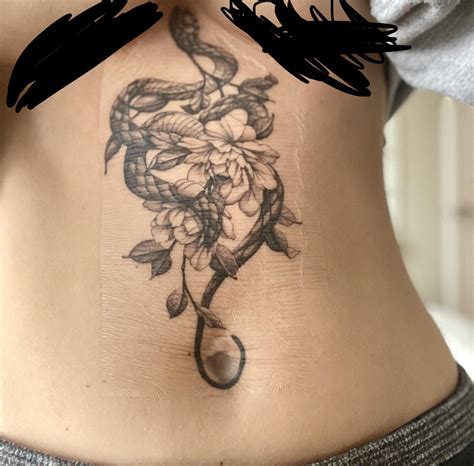 Belly Button Tattoos For Girls