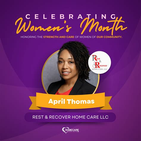 Sue Denis - This Women’s Month, we recognize April Thomas... | Facebook
