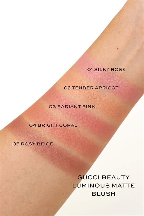Gucci Beauty Luminous Matte Beauty Blush - The Beauty Look Book