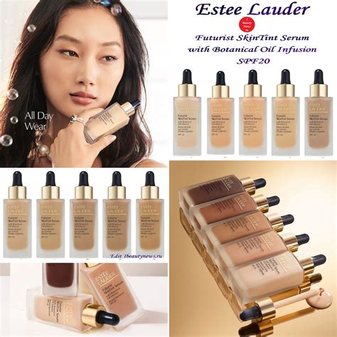 Новый тональный флюид Estee Lauder Futurist SkinTint Serum with ...