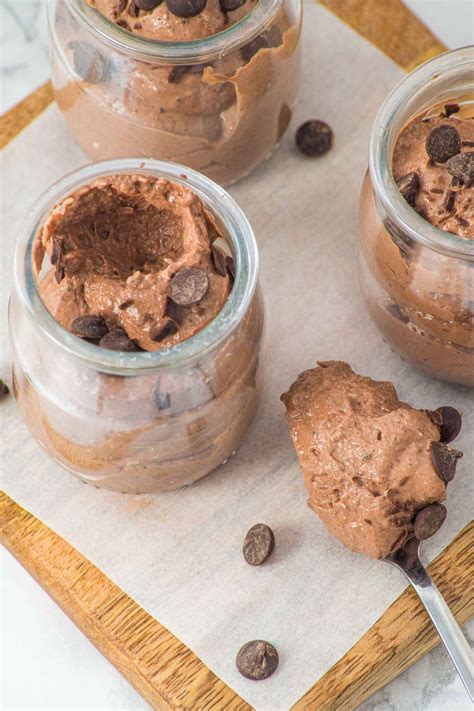 Cottage Cheese Chocolate Mousse (High-Protein & Easy!) - Slimming