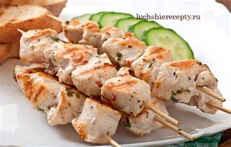 Шашлык из Свинины в Духовке на Шпажках Рецепт