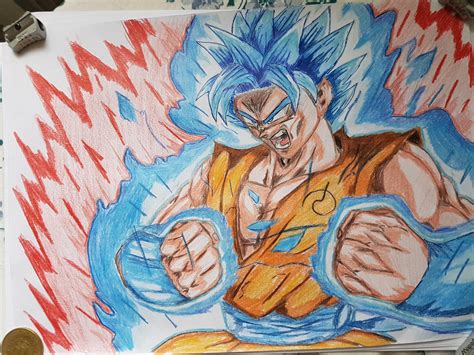 Como Dibujar A Goku Ssj Blue Kaioken X10 How To Draw - vrogue.co