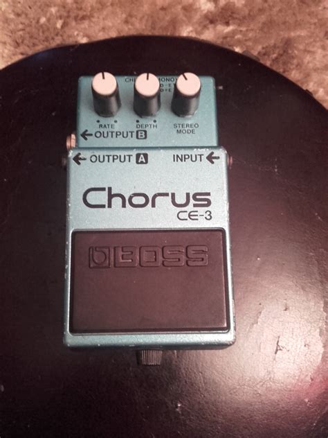 CE-3 CHORUS - Boss CE-3 Chorus - Audiofanzine