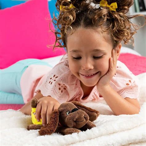Pound Puppies Newborns Dark Brown 7 Plush Zany Basic Fun - ToyWiz