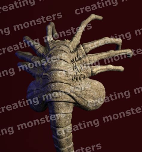 Fichier 3D ALIEN FACEHUGGER STL (alien facehugger) 👽 ・Design pour
