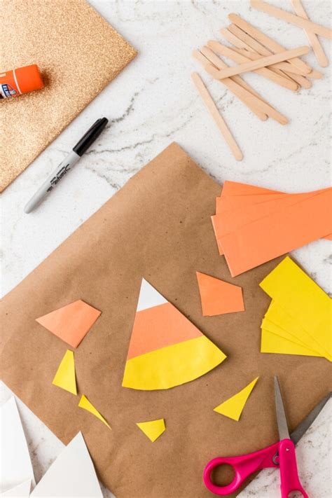 Candy Corn Craft - Kids Activity Zone