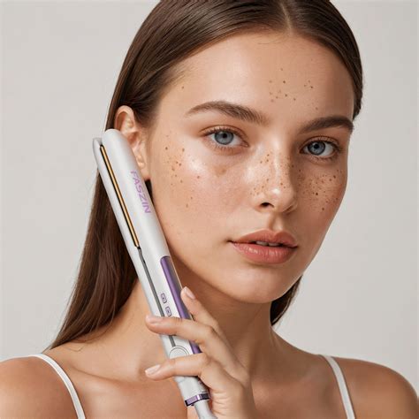 Faszin Shield F100 Ionic Frizz-Free One-pass Titanium 2 in 1 Hair Stra