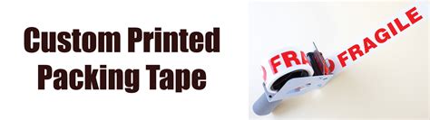 Printed Packing Tape, Custom Printed Tape