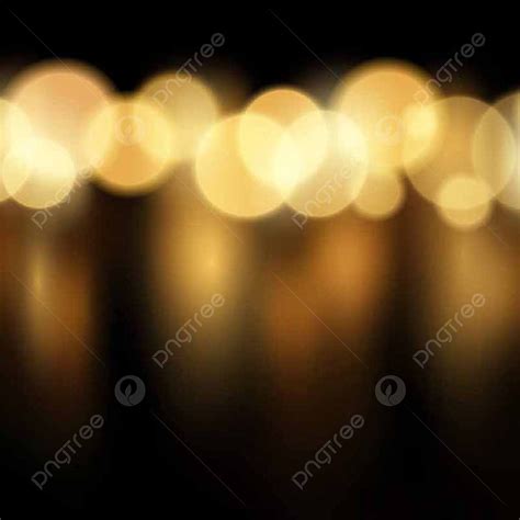 Gold Bokeh Lights Vector Hd Images, Gold Bokeh Lights Background 2111 ...