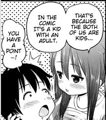 Two children imitating a scene ero-manga lolicon; make sex as children are more | Know Your Meme