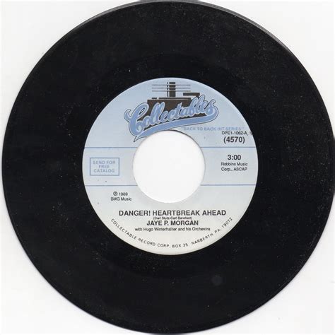 Jaye P. Morgan - Jaye P. Morgan: That's All I Want From You/Danger