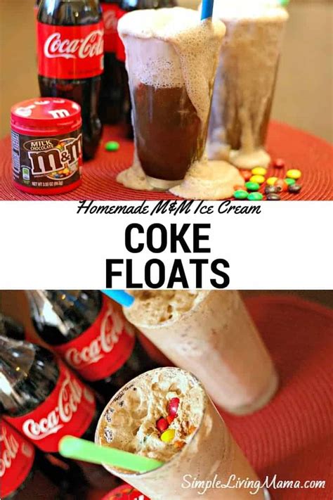 Homemade M&M Ice Cream - Simple Living Mama