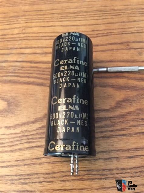 Elna Cerafine, single one, 220uf 500V electrolytic Capacitor for B+ ...