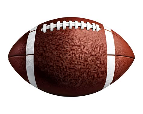 AI generated American Football Ball Isolated on Transparent Background ...