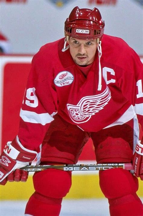 STEVE YZERMAN DETROIT RED WINGS | Detroit red wings, Red wings hockey ...