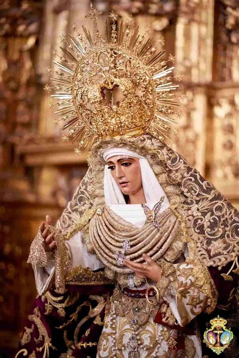 El nuevo aspecto de la Esperanza de Triana tras su restauración
