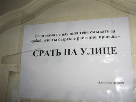 Жанр туалетного объявления (31 фото) | Прикол.ру — приколы, картинки ...