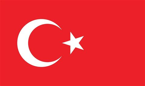 Printable Turkish Flag