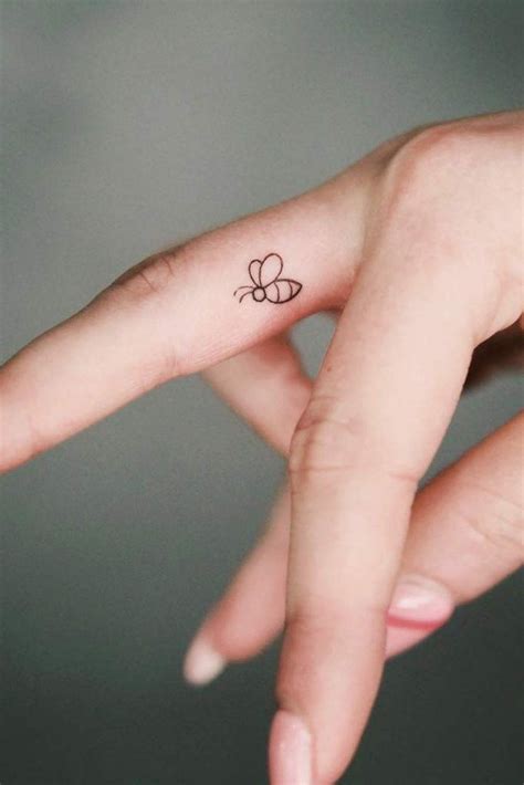 Inner Finger Tattoos