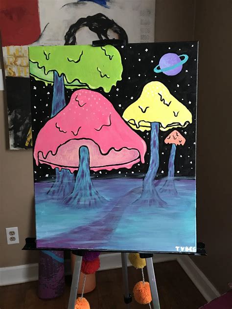 30+ Trippy Painting Ideas | HARUNMUDAK