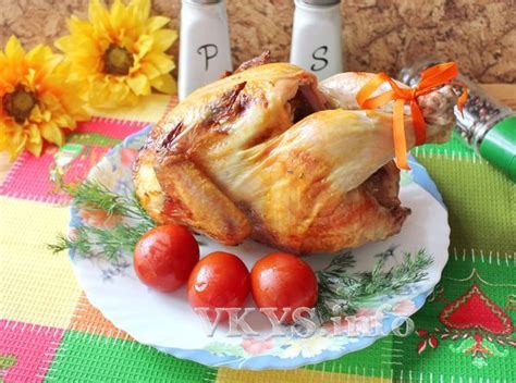 Курица на бутылке в духовке целиком с хрустящей корочкой