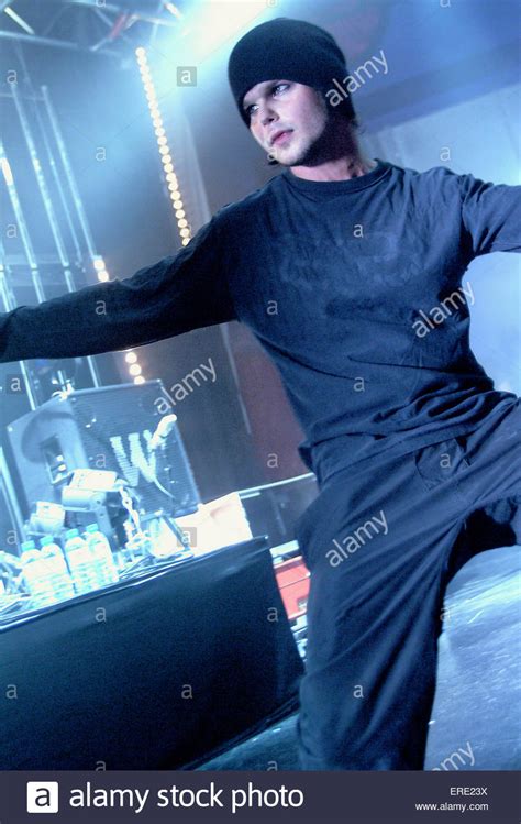 Lauri Ylonen of Rasmus performing in Bristol, November 2004 Stock Photo ...
